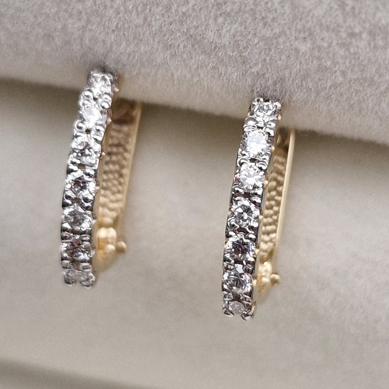 Серьги Deimantas 100358930 1,22гр 0,19ct. купить,NaN