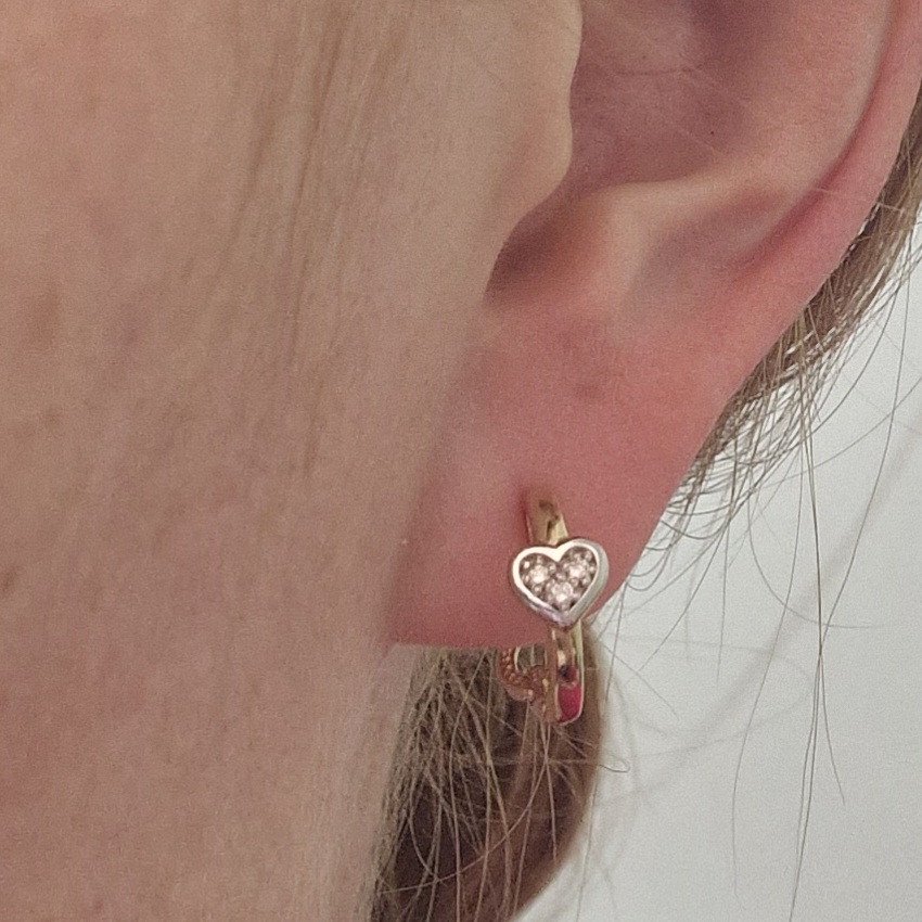 Серьги Deimantas 100358933 2,55гр 0,19ct. купить,NaN