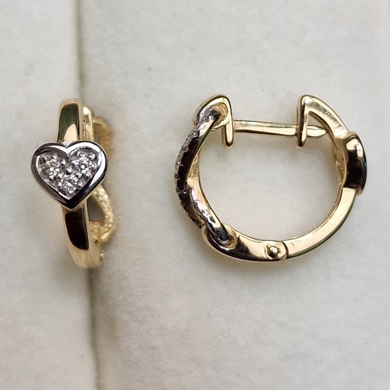 Серьги Deimantas 100358933 2,55гр 0,19ct. купить,NaN