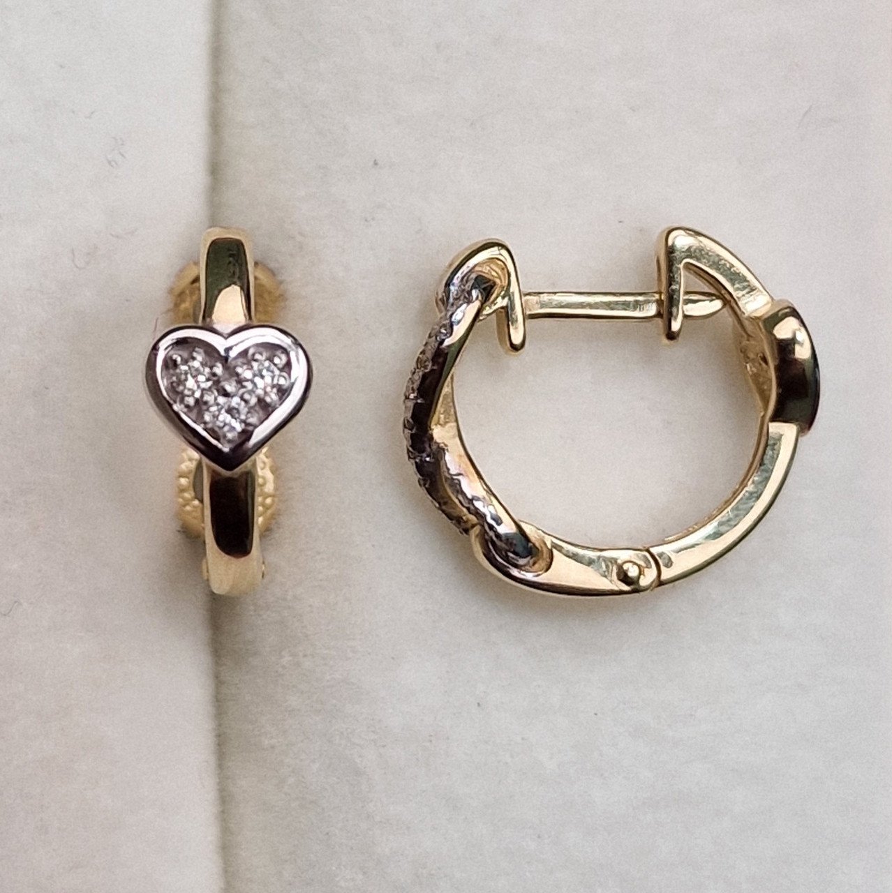 Серьги Deimantas 100358933 2,55гр 0,19ct. купить,NaN