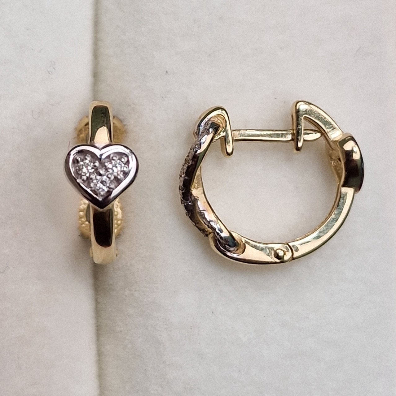 Серьги Deimantas 100358933 2,55гр 0,19ct. купить,NaN