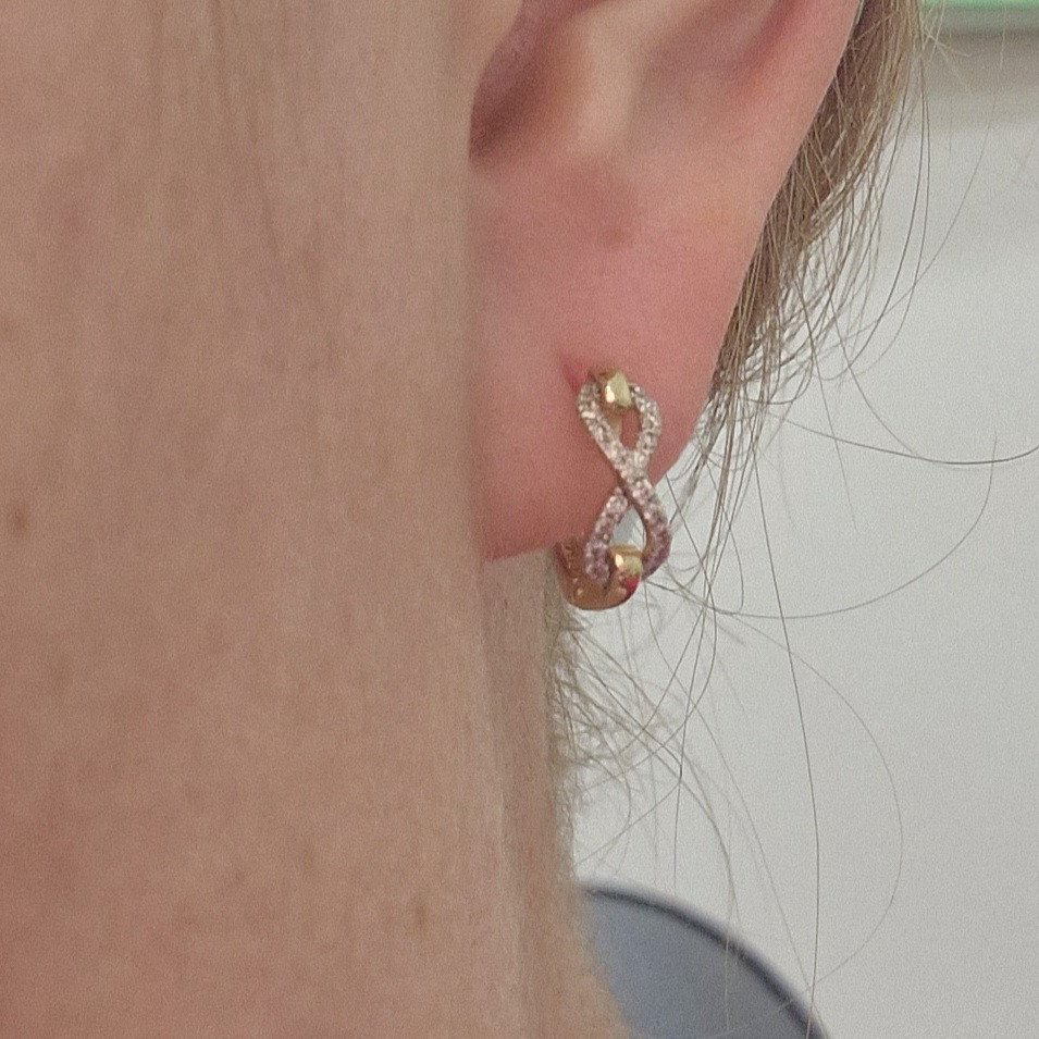 Серьги Deimantas 100358939 2,58гр 0,204ct. купить,NaN