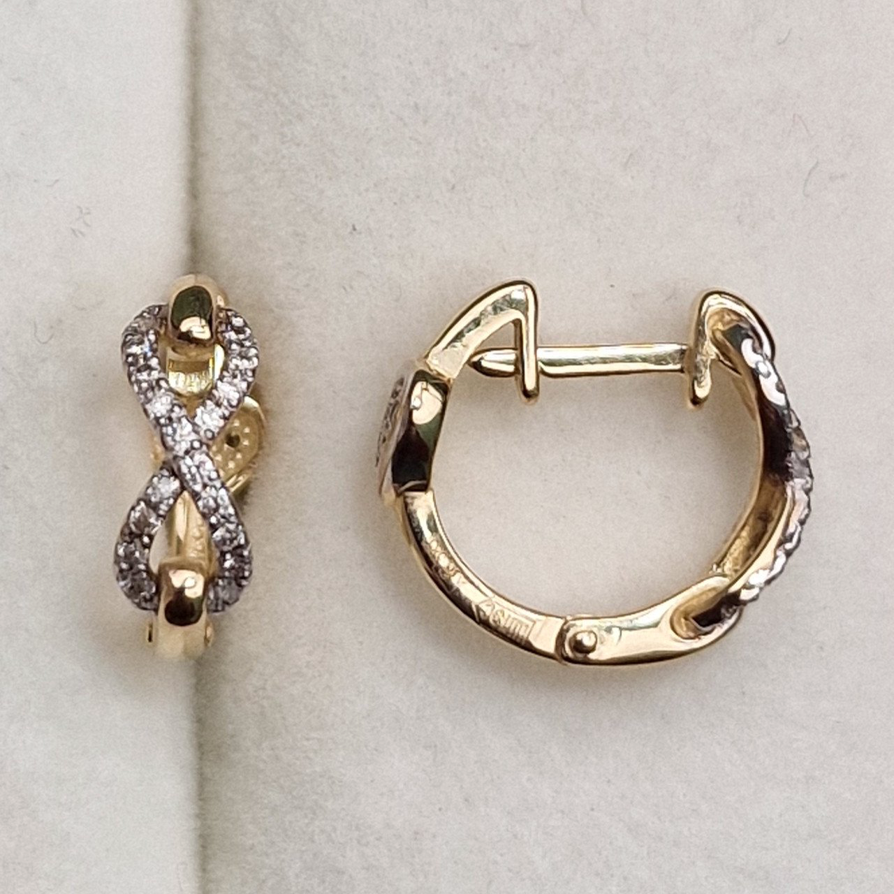 Серьги Deimantas 100358939 2,58гр 0,204ct. купить,NaN