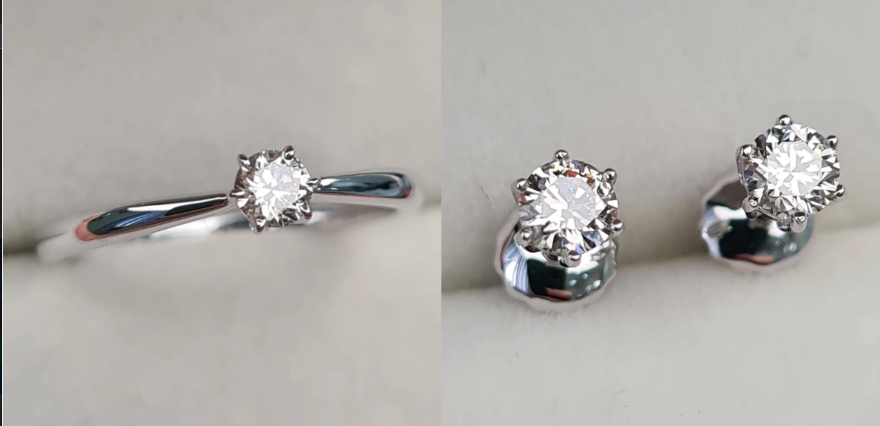 Комплект Deimantas 100426762 0,18ct 0,30ct. купить,NaN