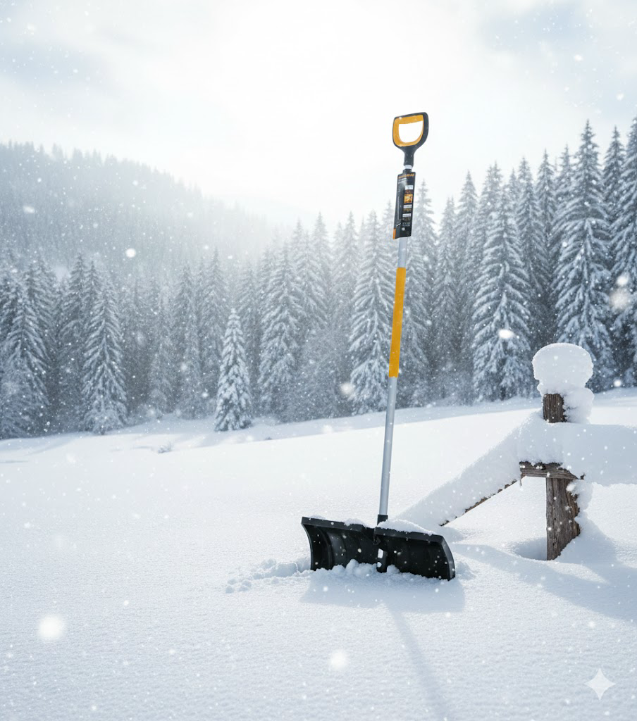 Лопата для уборки снега Fiskars 1057179 173 см купить,NaN