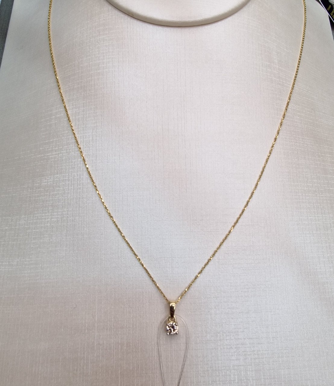 Кулон Deimantas 100067817 0,47гр 0,223ct. купить,NaN