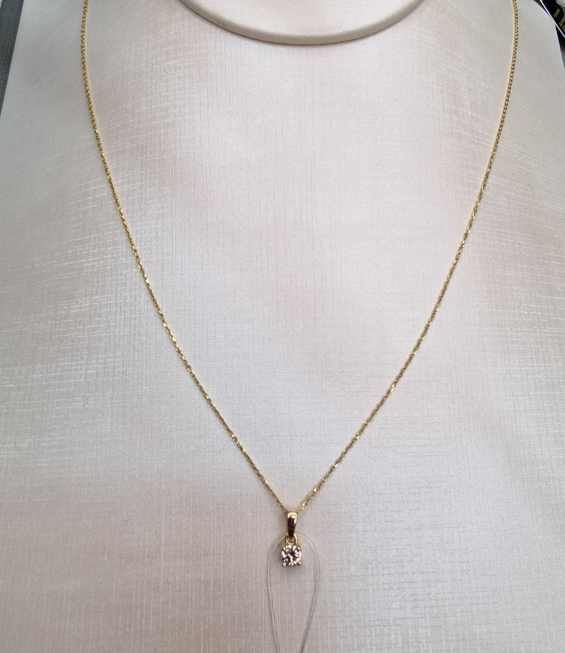 Кулон Deimantas 100067817 0,47гр 0,223ct. купить,NaN