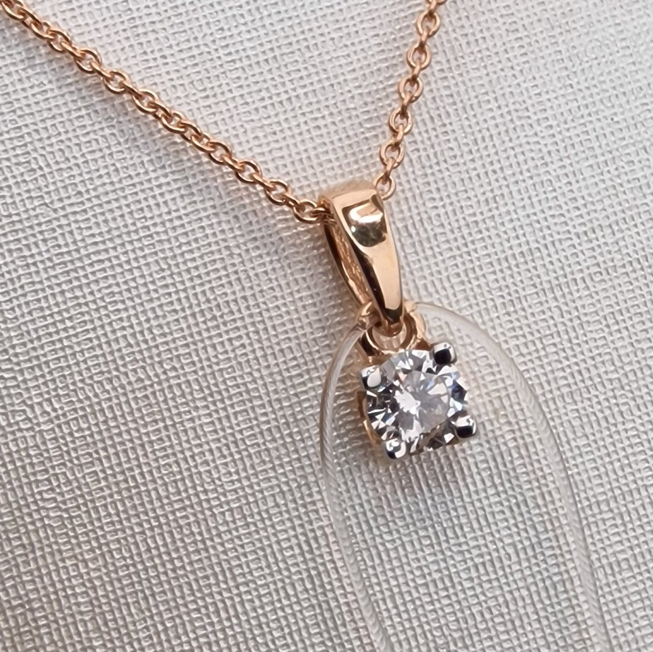 Кулон Deimantas 100067825 0,5гр 0,192ct. купить,NaN