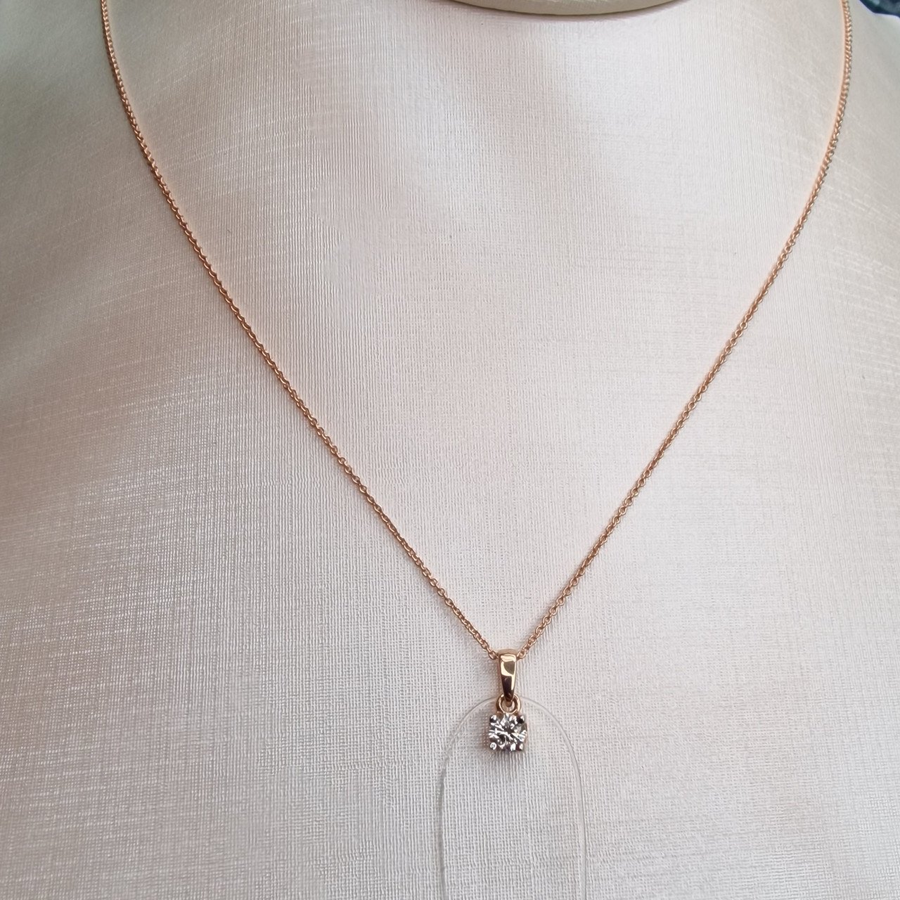 Кулон Deimantas 100067825 0,5гр 0,192ct. купить,NaN