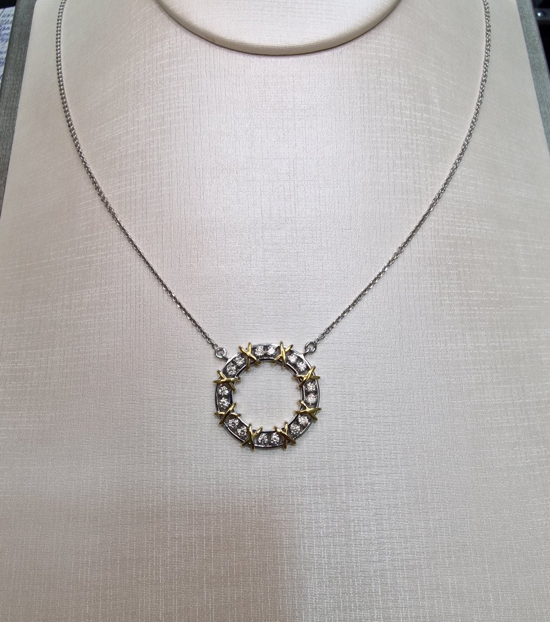 Колье Deimantas 100067829 50см 7,02гр 0,511ct. купить,NaN