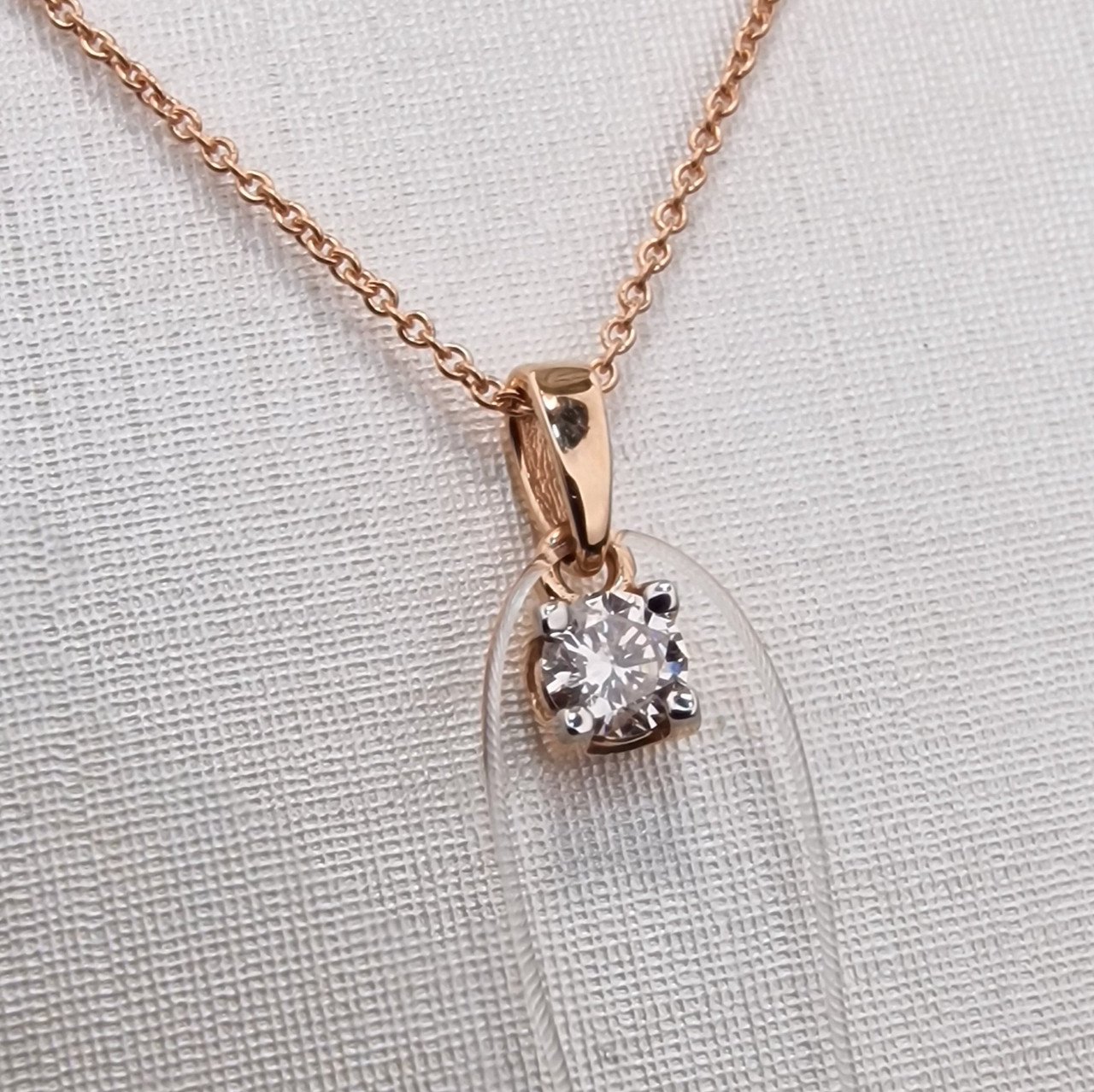 Кулон Deimantas 100067825 0,5гр 0,192ct. купить,NaN