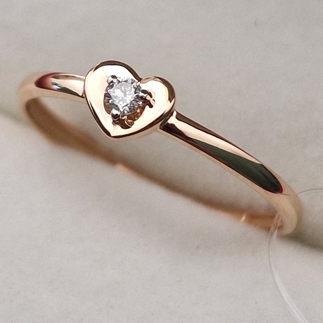 Кольцо Deimantas 100067900 17р 0,8гр 0,03ct. купить,NaN
