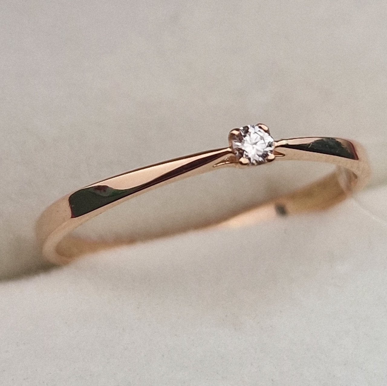 Кольцо Deimantas 100067912 16р 0,84гр 0,03ct. купить,NaN