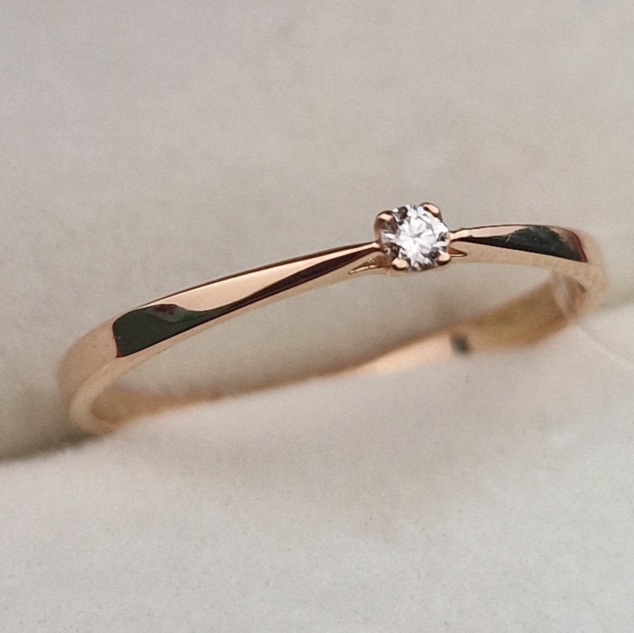 Кольцо Deimantas 100067912 16р 0,84гр 0,03ct. купить,NaN