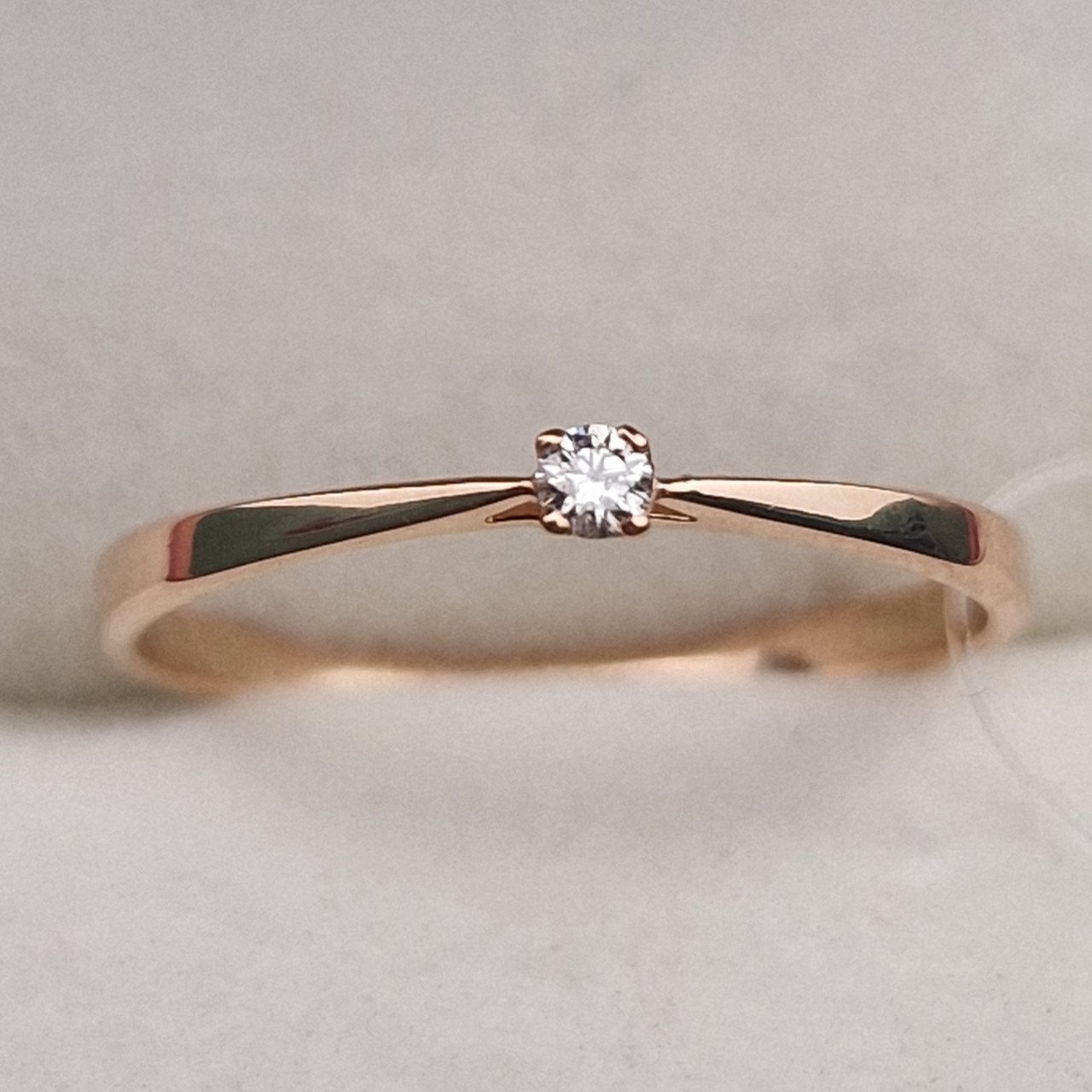 Кольцо Deimantas 100067912 16р 0,84гр 0,03ct. купить,NaN