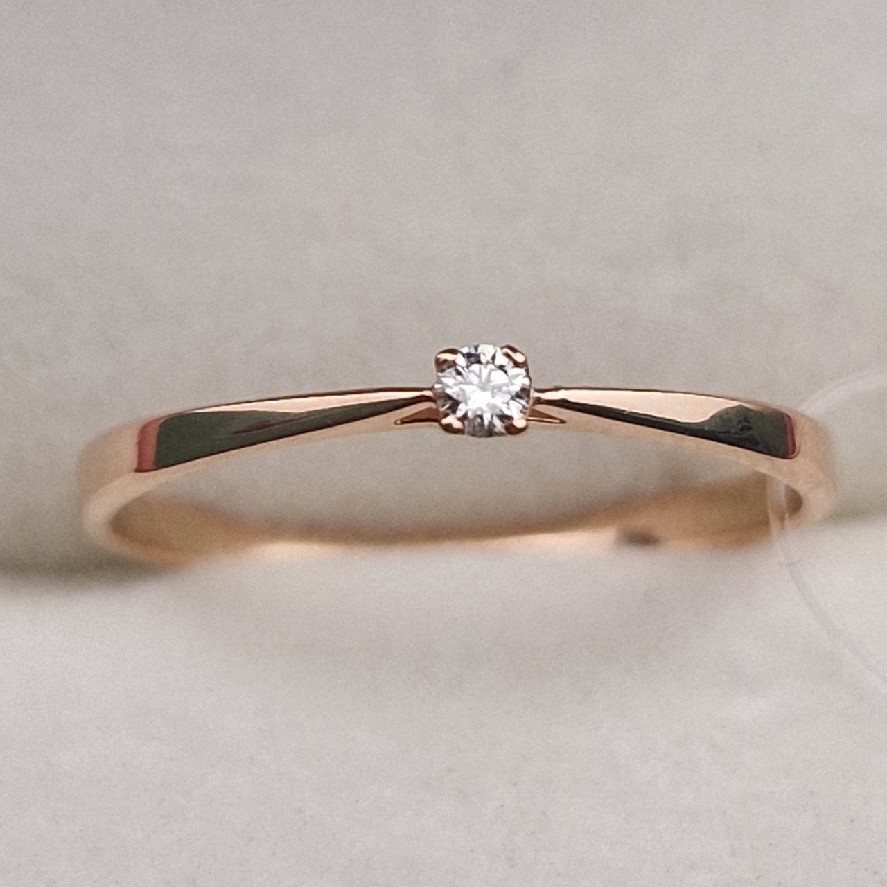 Кольцо Deimantas 100067912 16р 0,84гр 0,03ct. купить,NaN