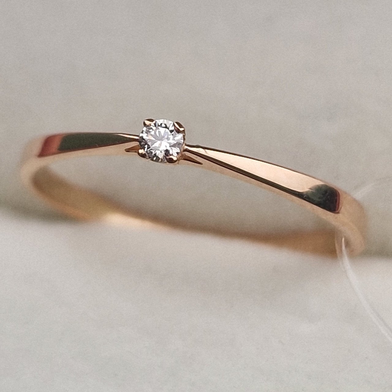 Кольцо Deimantas 100067918 17р 0,95гр 0,03ct. купить,NaN