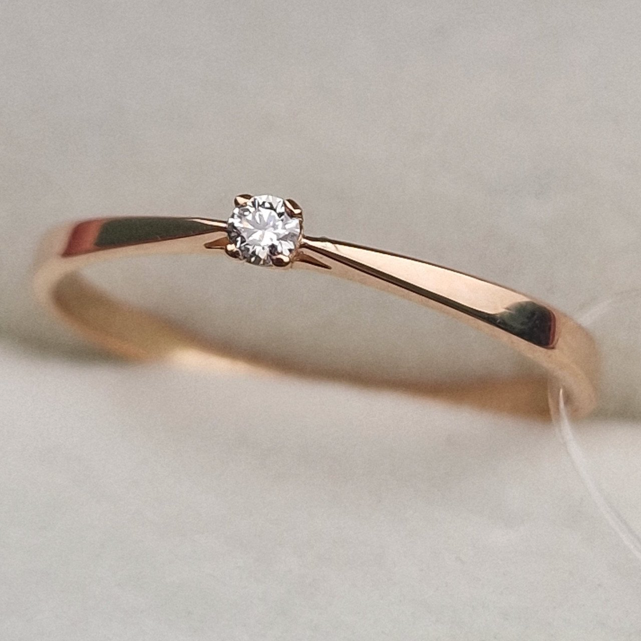 Кольцо Deimantas 100067918 17р 0,95гр 0,03ct. купить,NaN