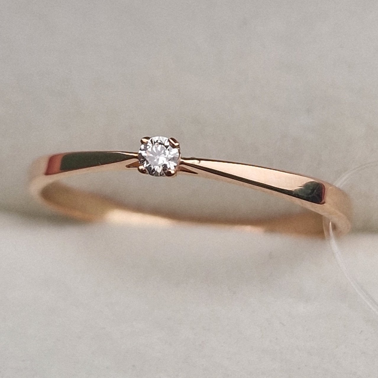 Кольцо Deimantas 100067918 17р 0,95гр 0,03ct. купить,NaN