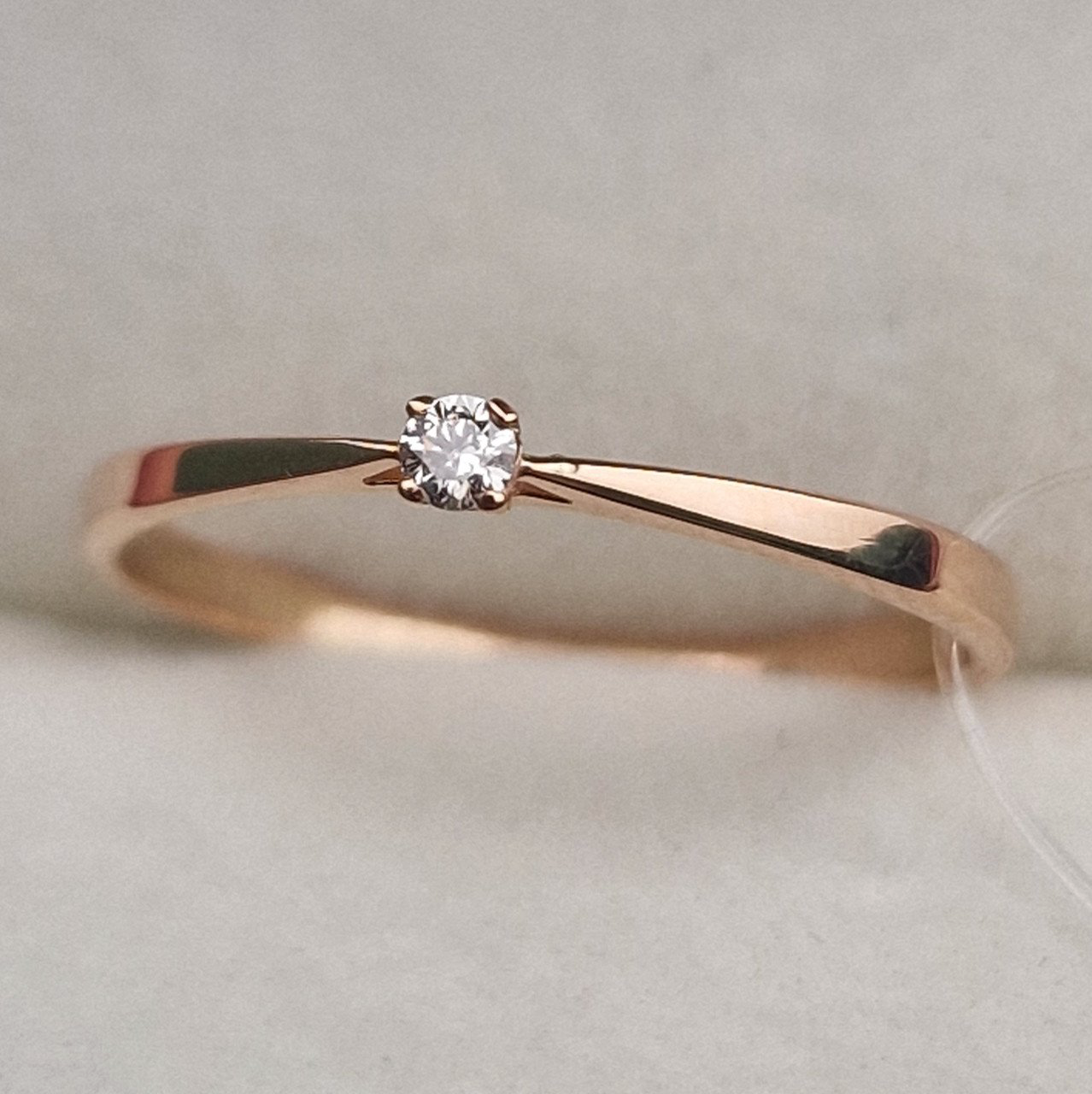 Кольцо Deimantas 100067918 17р 0,95гр 0,03ct. купить,NaN