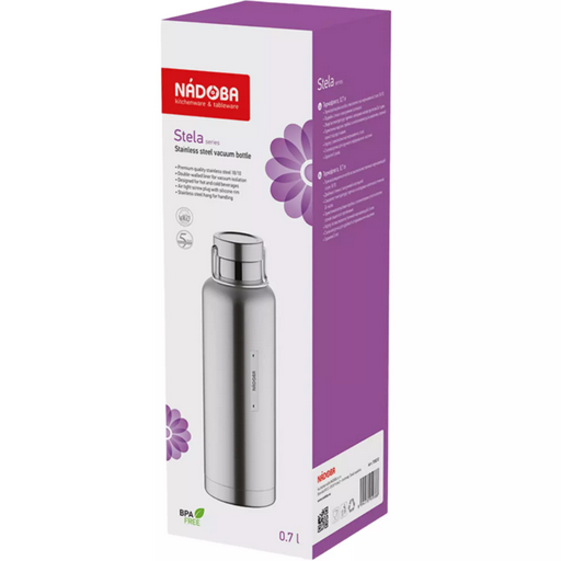 Термобутылка Nadoba Stela 735212 700 мл серебристая