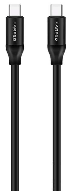 Кабель Harper SCH-770 Type-C/Type-C Black купить,NaN