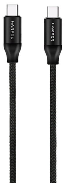 Кабель HARPER BRCH-770 Black Type-C Black купить,NaN