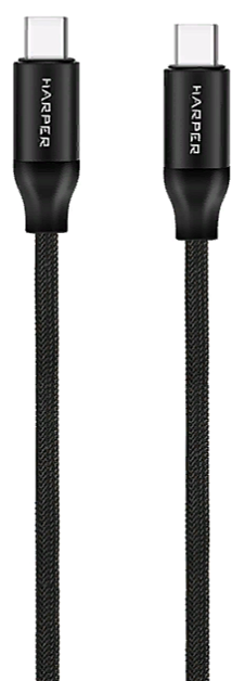 Кабель HARPER BRCH-770 Black Type-C Black купить,NaN
