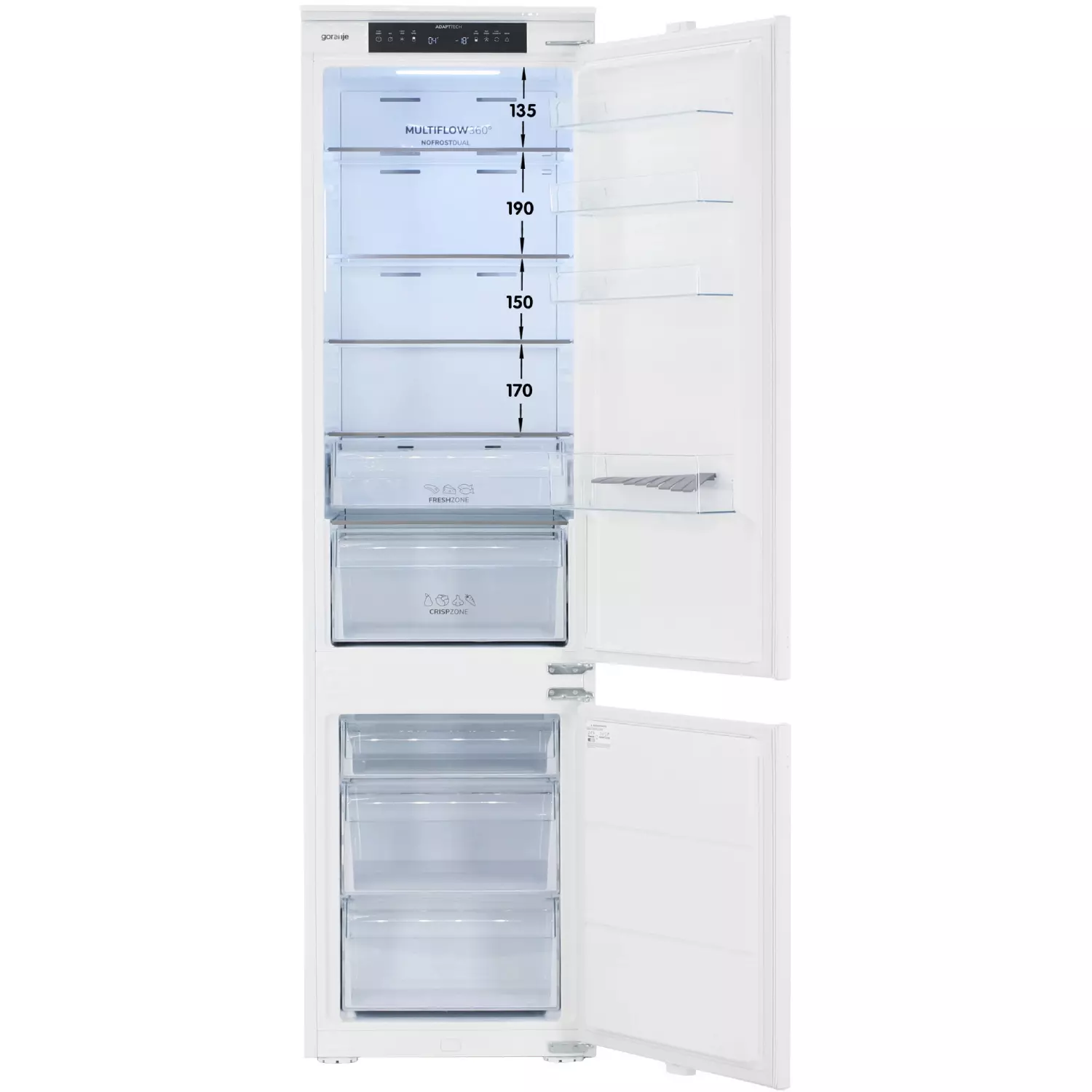 Холодильник Gorenje NRKI519141 White купить,NaN