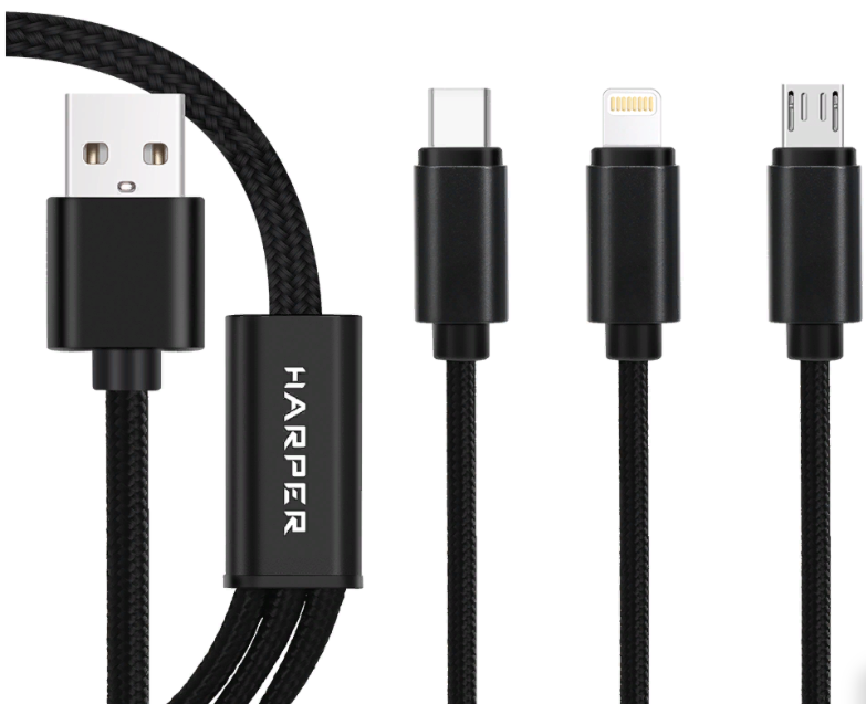 Кабель HARPER BRCH-910 Black купить,NaN