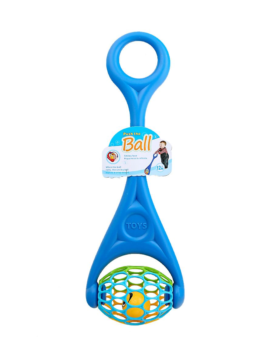 Игрушка Baby Toy развивающая каталка Шар синий