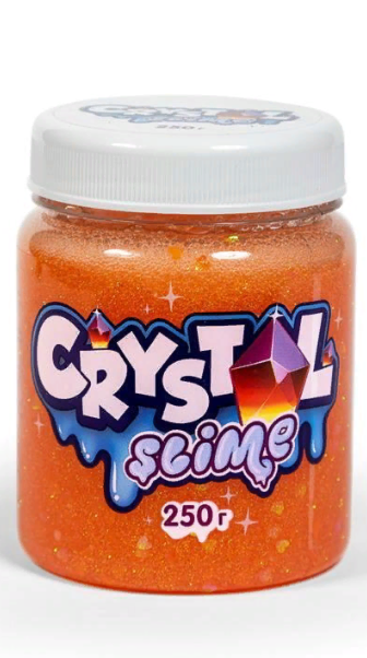 Игрушка Slime Crystal slime апельсиновый 250г купить,NaN