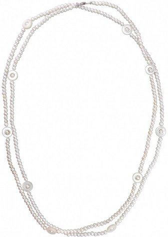Колье Эстет 01Л351522-1 120см 26,7гр. купить,NaN