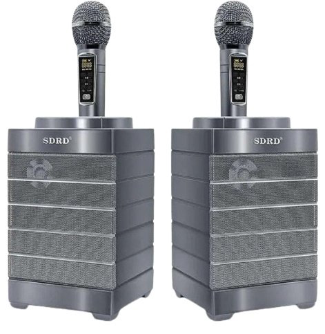 Портативная колонка SDRD SD-128 серый