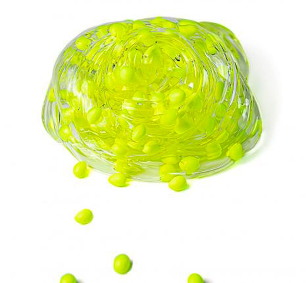  Игрушка Slimer Пружинистые зернышки желтые 150г купить,NaN