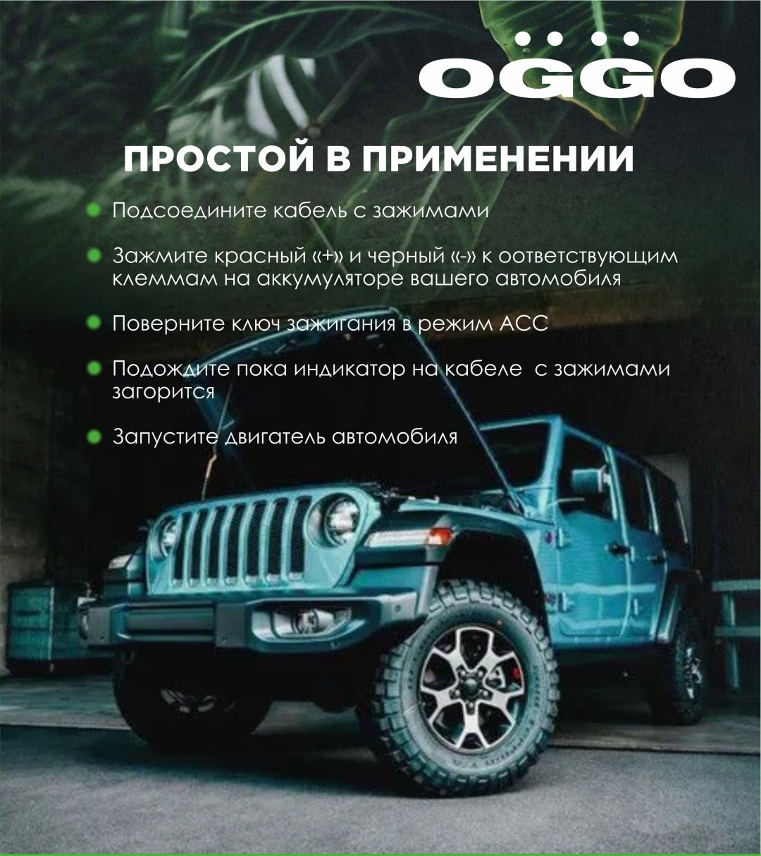 OGGO пуско-зарядное устройство GX5 купить,50000