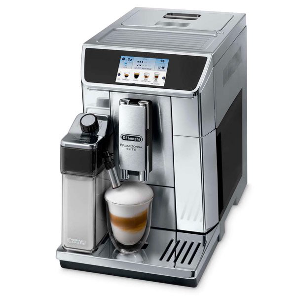 Кофеварка Delonghi ECAM 650.75.MS серебристо-черная купить,NaN