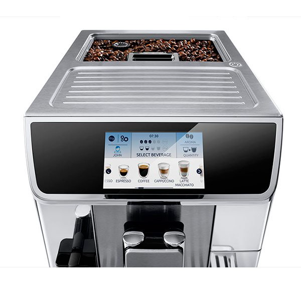 Кофеварка Delonghi ECAM 650.75.MS серебристо-черная купить,NaN