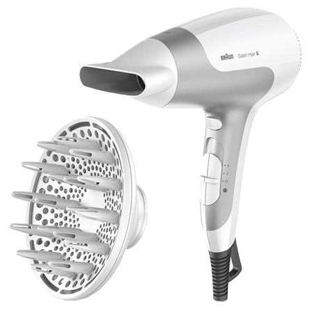 Фен Braun HD 585 белый купить,NaN
