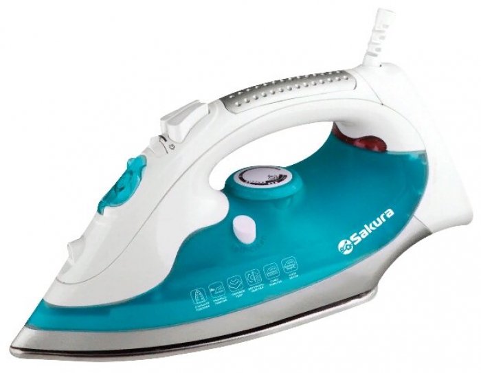 Утюг Sakura SA-3003SBL голубой купить,NaN