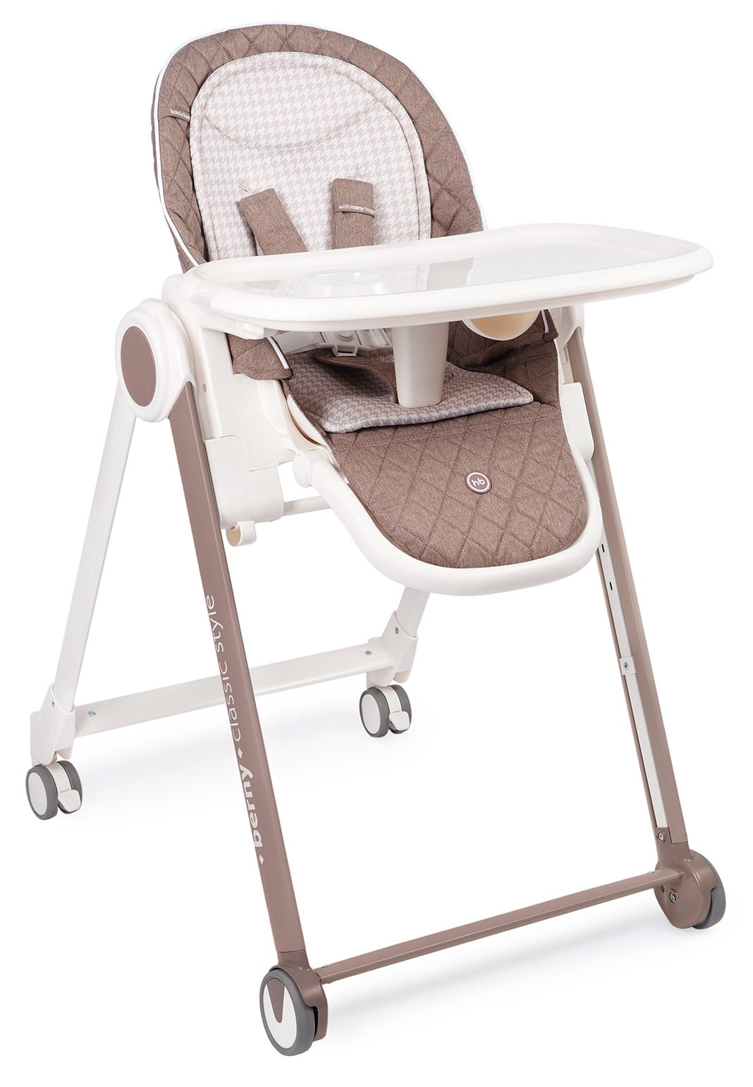 Стул для кормления Happy Baby Berny Basic 91002 коричневый купить,NaN