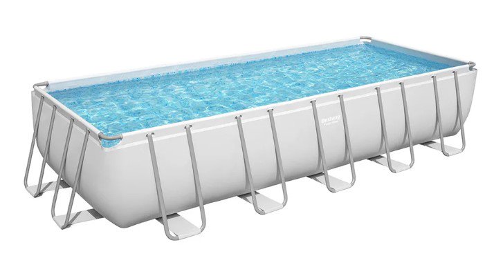 Бассейн каркасный Bestway Power Steel Rectangular 56670 