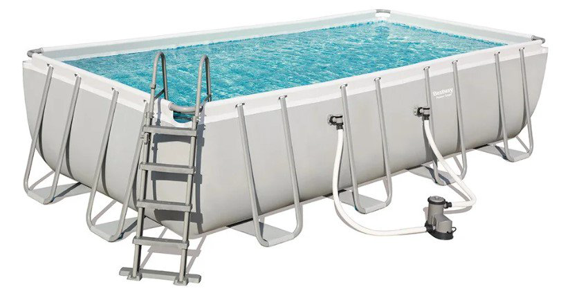 Бассейн каркасный Bestway Power Steel Rectangular 56223 купить,NaN