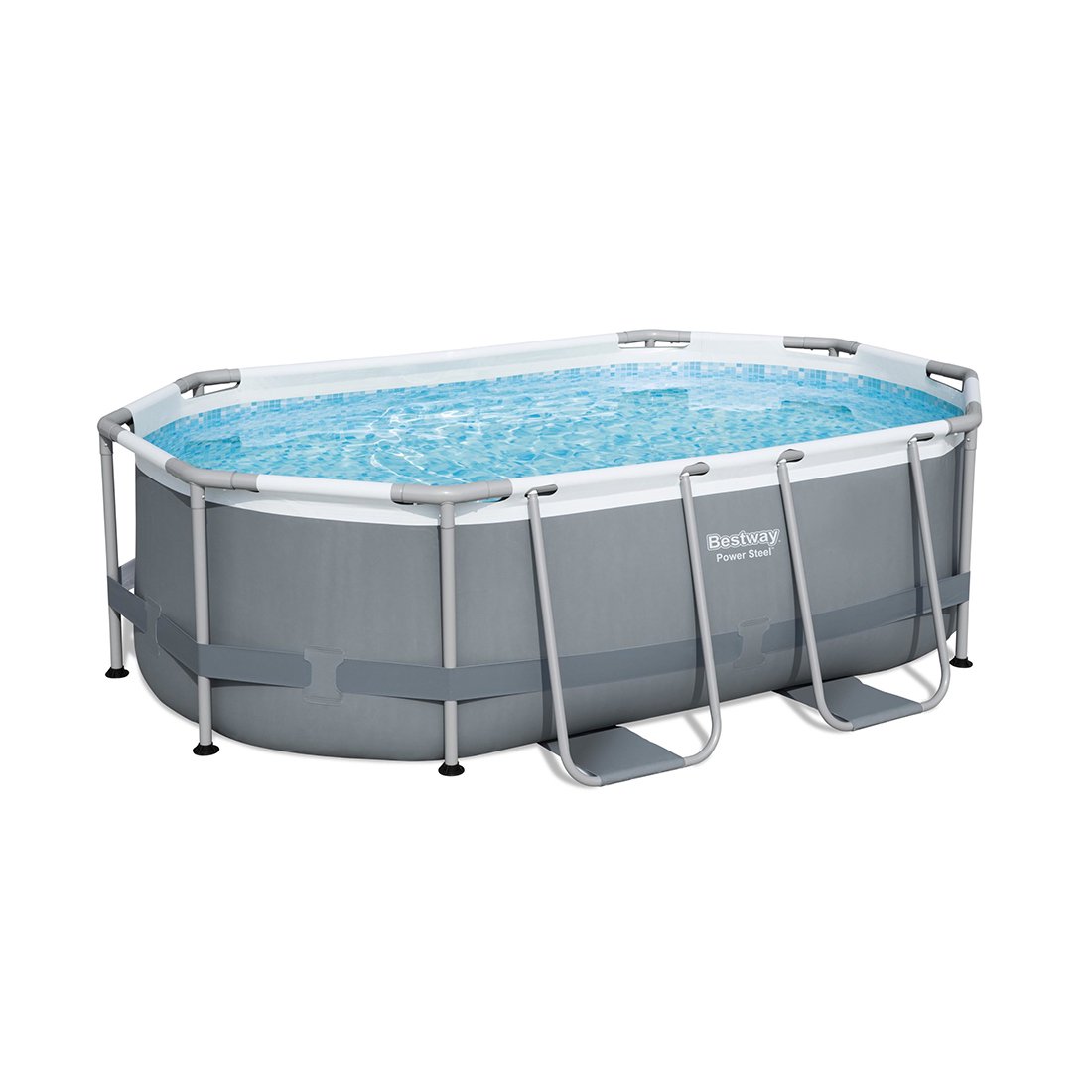 Бассейн каркасный Bestway Power Steel Oval 5614A 