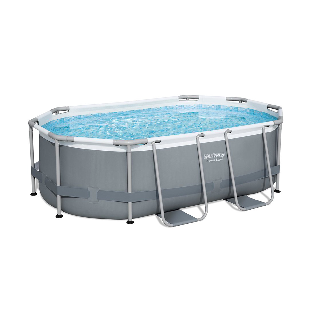 Бассейн каркасный Bestway Power Steel Oval 5614A  купить,NaN