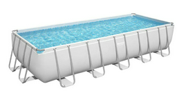 Бассейн каркасный Bestway Power Steel Rectangular 56670 