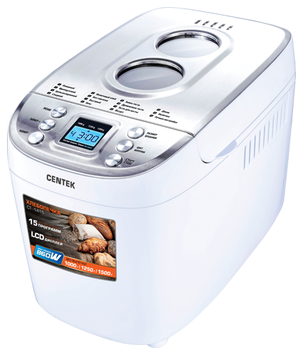 Хлебопечь Centek CT-1415 белая