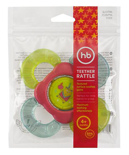 Прорезыватель-погремушка Happy Baby Teether rattle  купить,NaN
