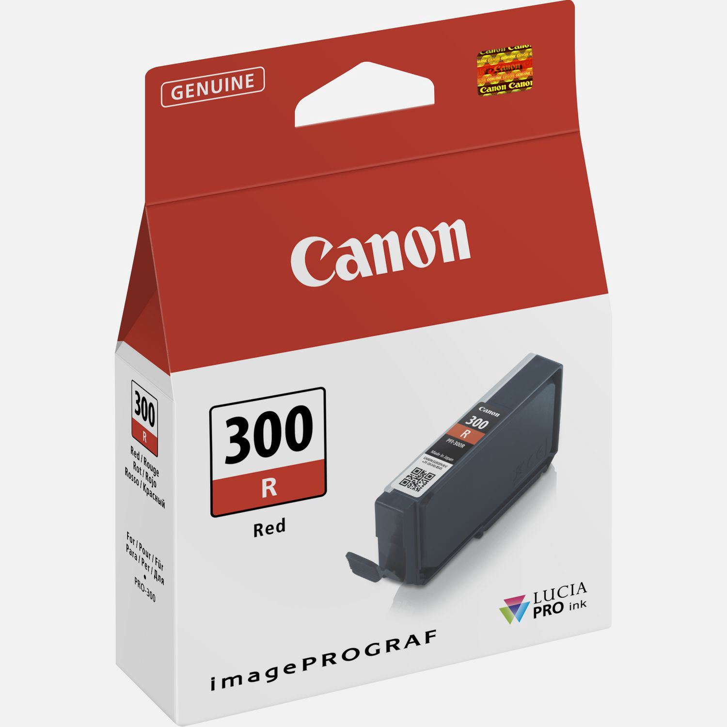 Картридж Canon PFI-300R 4199C001 красный