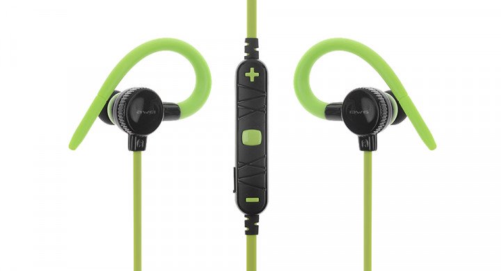 Наушники Awei A890BL зеленые